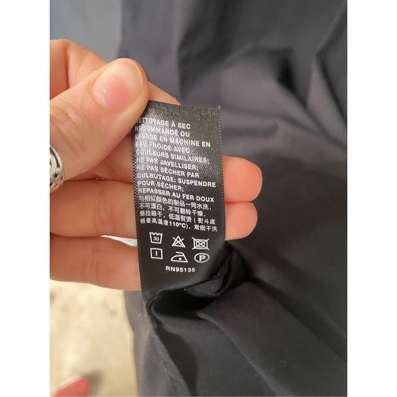 Lafayette 148 New York *Keene A-Line Black Dress, Women's Size Medium, MSRP $598 - Picture 9 of 11